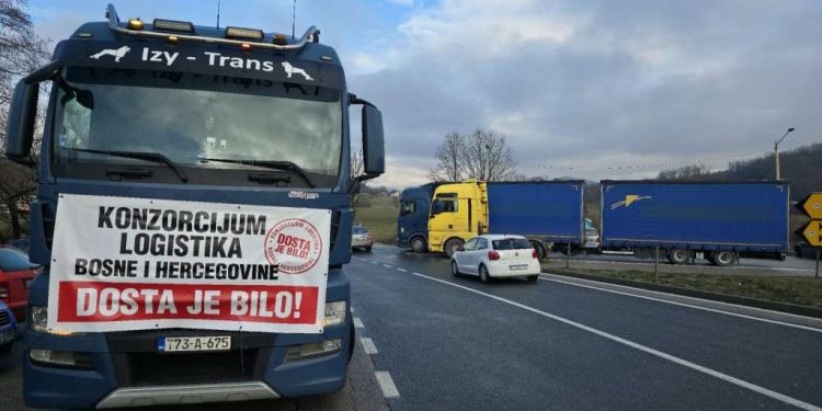 Danas se nastavlja blokada teretnog saobraćaja prema Evropskoj uniji