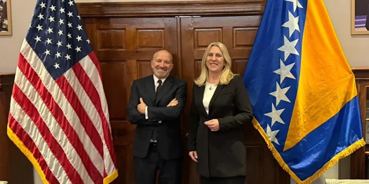 Cvijanović u Washingtonu ponovo s Trumpovim ministrom: “Podržavam američke projekte u BiH”