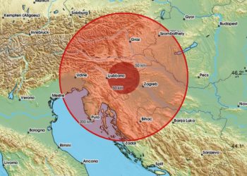 Zemljotres u Sloveniji 3,2 stepena po Rihteru