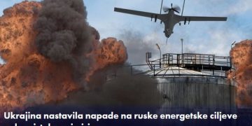 Ukrajina nastavila napade na ruske ciljeve