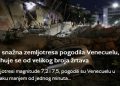 Dva snažna zemljotresa pogodila Venecuelu, strahuje se od velikog broja žrtava