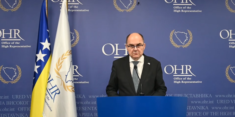 Vijeće za provedbu mira blizu odluke o novom šefu OHR-a, navela Ambasada Njemačke u BiH