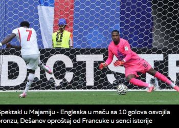 Spektakl u Majamiju – Engleska u meču sa 10 golova osvojila bronzu, Dešanov oproštaj od Francuke u sjenci istorije