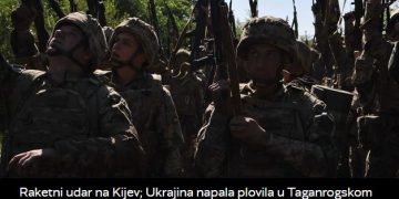 Raketni udar na Kijev; Ukrajina napala plovila u Taganrogskom zalivu
