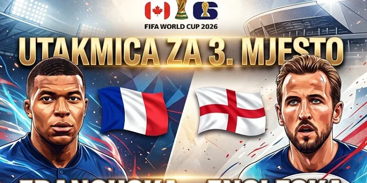 Francuska i Engleska večeras igraju za 3. mjesto na Svjetskom prvenstvu, Mbappe se bori za Zlatnu kopačku