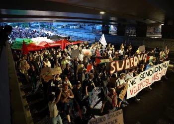 Ljubljana: Protest protiv otvaranja ambasade Izraela