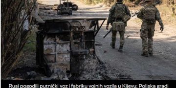 Rusi pogodili putnički voz i fabriku vojnih vozila u Kijevu; Poljska gradi utvrđenje na granici s Ukrajinom