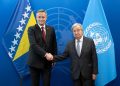 Denis Bećirović se sastao s generalnim sekretarom UN-a Antóniom Guterresom u New Yorku