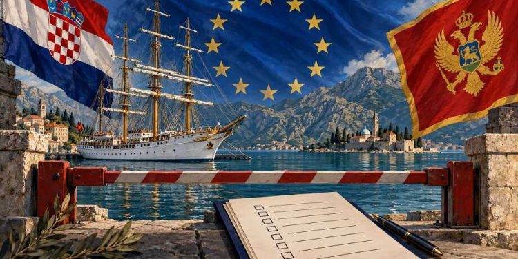 Hrvatska dostavila članicama EU osam uslova za pristupanje Crne Gore