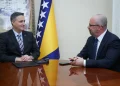 Bećirović razgovarao s otpravnikom poslova SAD-a  Ginkelom: SAD ostaju ključni partner u očuvanju mira