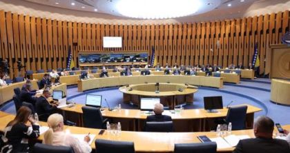 Dom naroda PSBiH danas o prijedlogu budžeta institucija BiH za 2026.