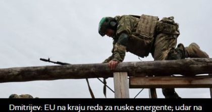 Dmitrijev: EU na kraju reda za ruske energente; udar na Odesu i Krivi Rog