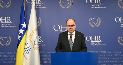 Vijeće za provedbu mira blizu odluke o novom šefu OHR-a, navela Ambasada Njemačke u BiH