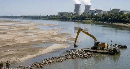 Dunav sve niži, problemi sve veći: Elektrane smanjuju proizvodnju, industrija trpi