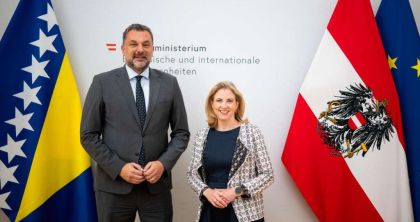 Ministar vanjskih poslova BIH Elmedin Konaković u Beču: Republika Austrija snažan partner i zagovornik evropske budućnosti BiH